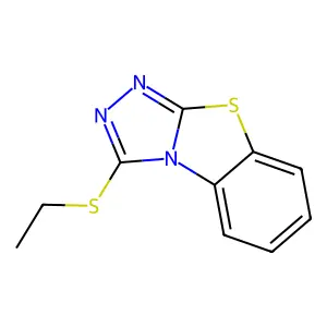 3-(Ethylsulfanyl)[1,2,4]triazolo[3,4-b][1,3]benzothiazole structure