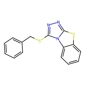 3-(Benzylsulfanyl)[1,2,4]triazolo[3,4-b][1,3]benzothiazole structure
