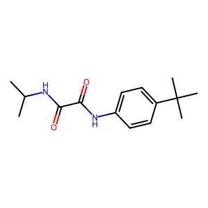 N-(4-tert-butylphenyl)-N'-propan-2-yloxamide structure