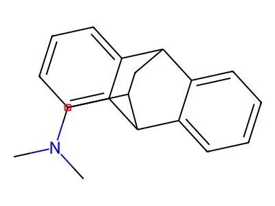 9,10-Ethanoanthracene, 9,10-dihydro-11-(dimethylaminomethyl)- structure