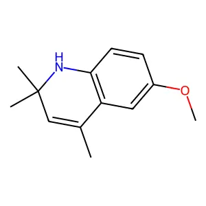 6-Methoxy-2,2,4-trimethyl-1,2-dihydroquinoline structure