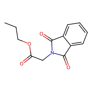 Propyl 2-(1,3-dioxoisoindolin-2-yl)acetate structure