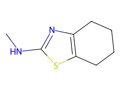 N-methyl-4,5,6,7-tetrahydro-1,3-benzothiazol-2-amine structure