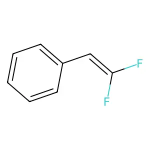 (2,2-Difluoroethenyl)benzene structure