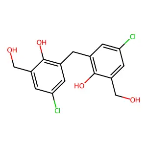 3,3'-Methylenebis(5-chlorosaligenin) structure