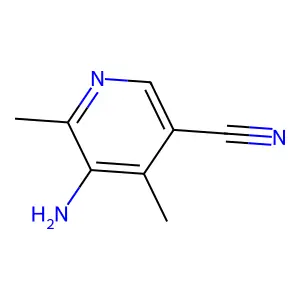 5-Amino-4,6-dimethyl-nicotinonitrile structure