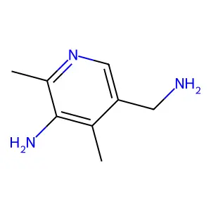 5-Amino-4,6-dimethyl-3-pyridinemethanamine structure