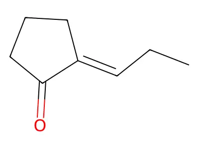 2-Propylidenecyclopentanone structure