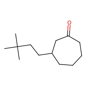 3-(3,3-Dimethylbutyl)cycloheptanone structure