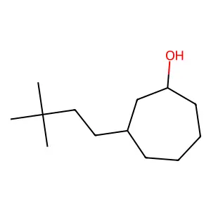 3-(3,3-Dimethylbutyl)cycloheptan-1-ol structure