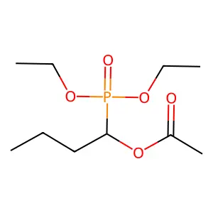 1-(Diethoxyphosphoryl)butyl acetate structure