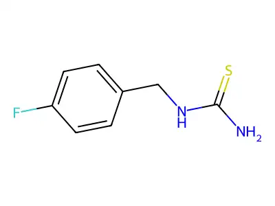 N-(4-fluorobenzyl)thiourea structure