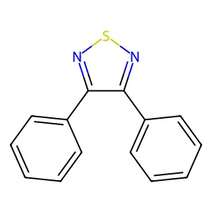 3,4-Diphenyl-1,2,5-thiadiazole structure