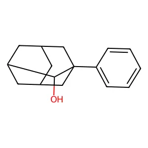 1-Phenyl-2-adamantanol structure