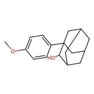 1-(4-Methoxyphenyl)adamantan-2-ol structure