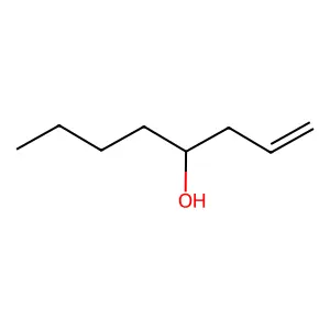 1-Octen-4-ol structure