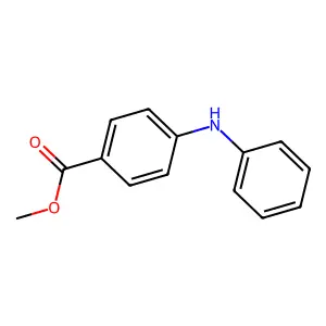 Methyl 4-anilinobenzoate structure