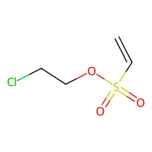 Ethenesulfonic acid, 2-chloroethyl ester structure