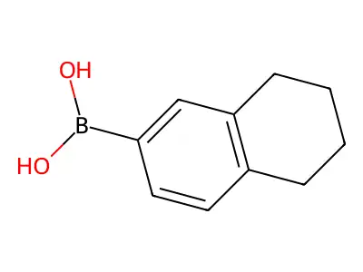 (Naphthalen-2-yl)boronic acid structure