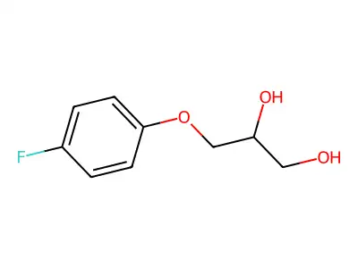 3-(4-Fluorophenoxy)-1,2-propanediol structure