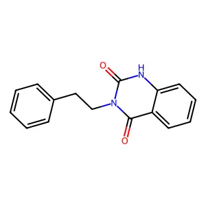 3-phenethyl-1H-quinazoline-2,4-dione structure