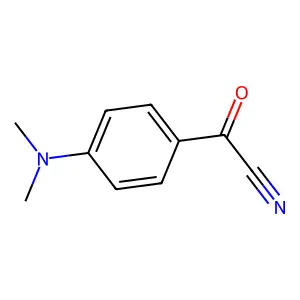 4-(Dimethylamino)benzoyl cyanide structure
