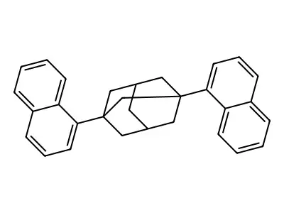 1,3-Dinaphthalen-1-yladamantane structure