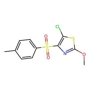 5-Chloro-2-methoxy-4-tosylthiazole structure