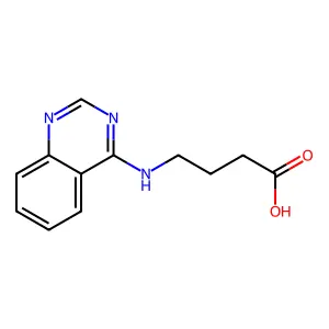 4-(Quinazolin-4-ylamino)butanoic acid structure