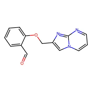 2-(Imidazo[1,2-a]pyrimidin-2-ylmethoxy)benzaldehyde structure
