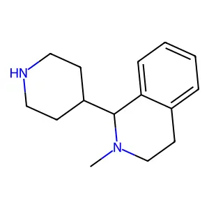 2-Methyl-1-(piperidin-4-yl)-1,2,3,4-tetrahydroisoquinoline structure