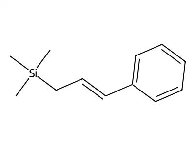 Silane, trimethyl(3-phenyl-2-propenyl)- structure