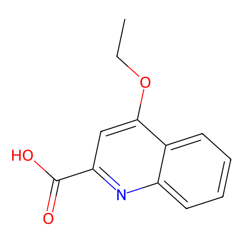 4-ethoxyquinoline-2-carboxylic Acid structure