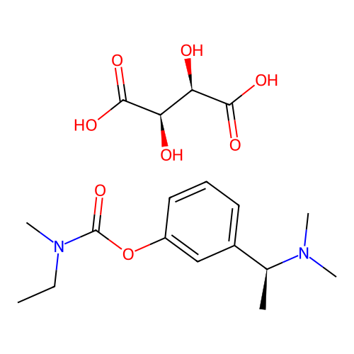 Rivastigmine Tartrate structure