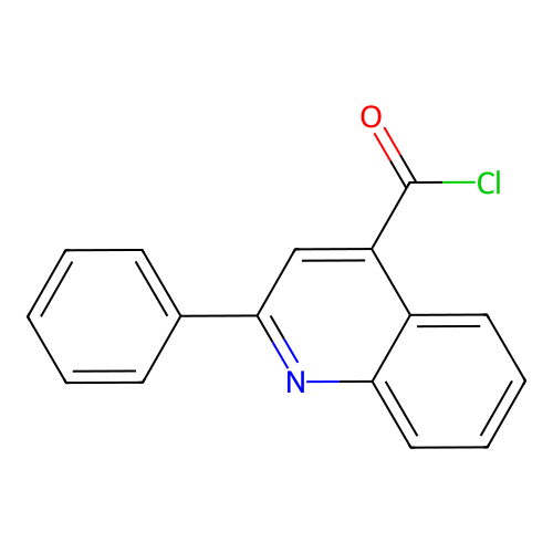 2-Phenylquinoline-4-carbonyl chloride structure