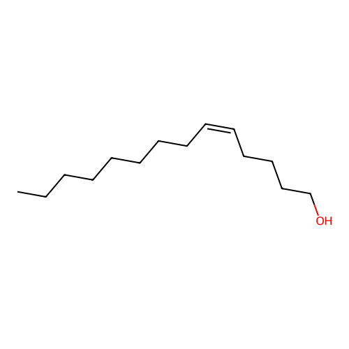 (Z)-tetradec-5-en-1-ol structure