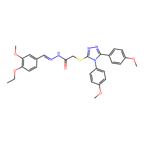 C28H29N5O5S structure