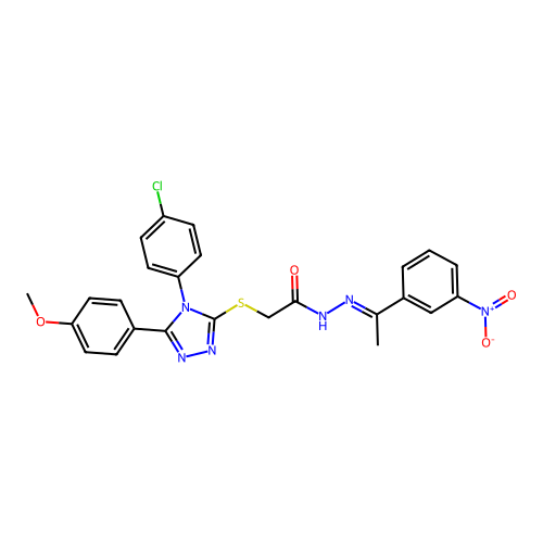 C25H21ClN6O4S structure