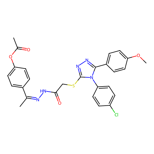 C27H24ClN5O4S structure