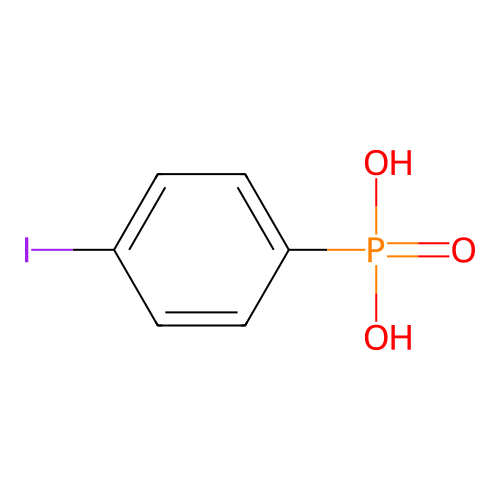 (4-Iodophenyl)phosphonic acid structure