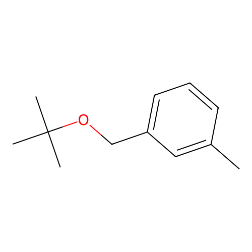 (3-Methylphenyl) methanol, tert.-butyl ether structure