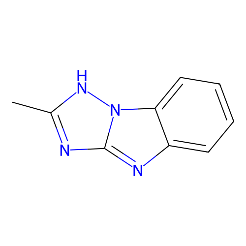 2-Methyl-1,2,4-triazolo[1,5-a]benzimidazole structure