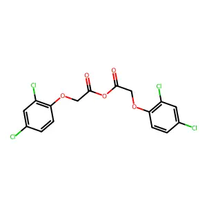[2-(2,4-Dichlorophenoxy)acetyl] 2-(2,4-dichlorophenoxy)acetate structure