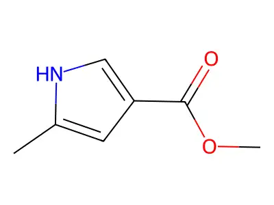 Methyl 5-methyl-1H-pyrrole-3-carboxylate structure