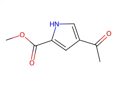 methyl 4-acetyl-1H-pyrrole-2-carboxylate structure