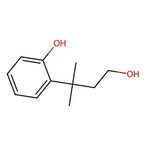 2-(4-Hydroxy-2-methylbutan-2-yl)phenol structure