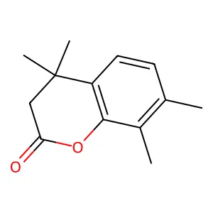 4,4,7,8-Tetramethyl-2-chromanone structure