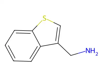 Benzo(B)Thiophen-3-Ylmethylamine structure