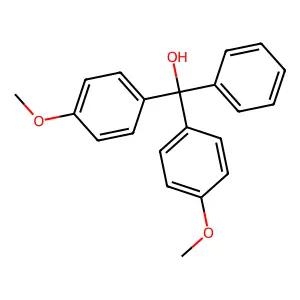 4-Methoxy-alpha-(4-methoxyphenyl)-alpha-phenylbenzenemethanol structure