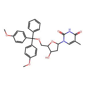 Dimethoxytrityl-T structure